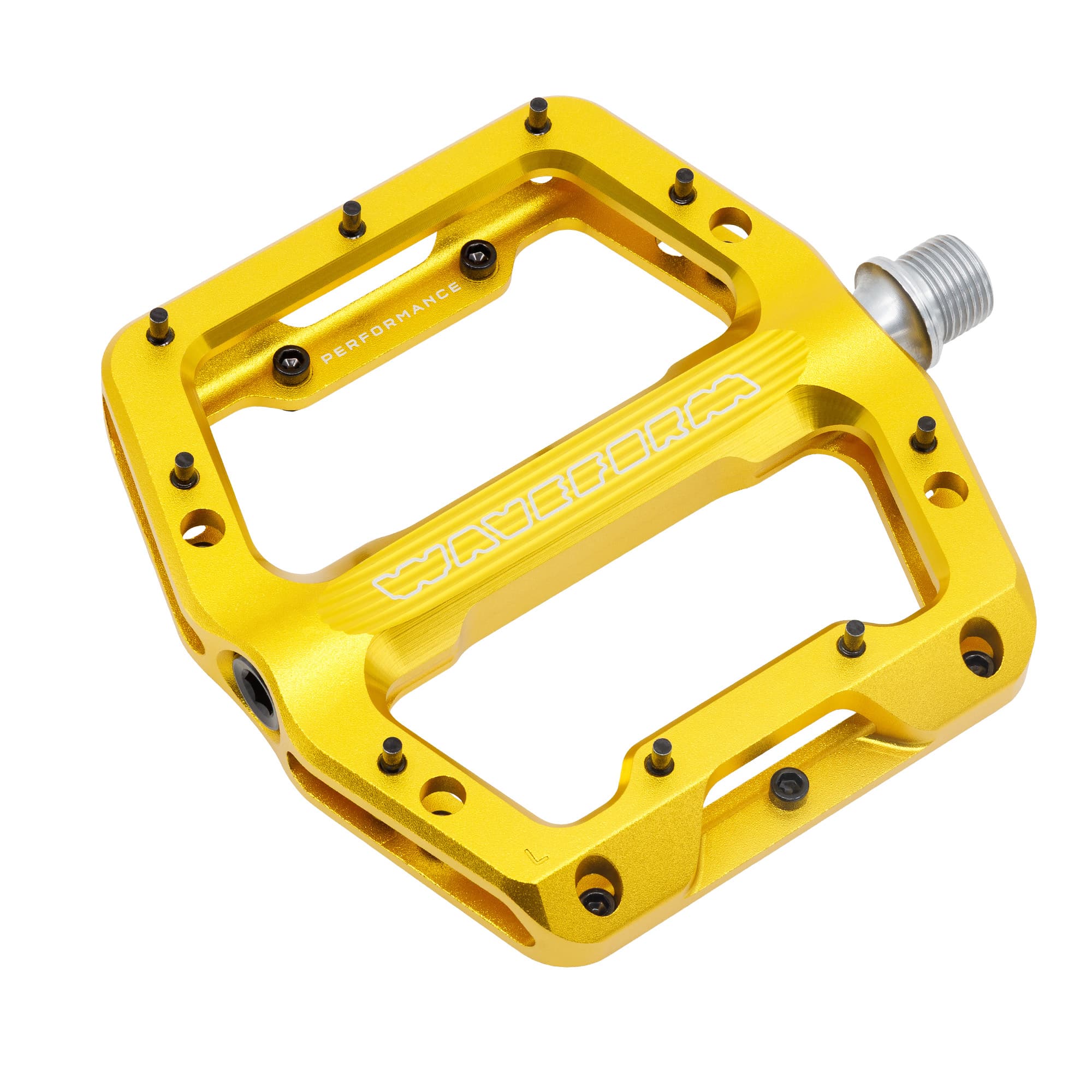 Large / Gold Waveform Performance Aluminum Pedals