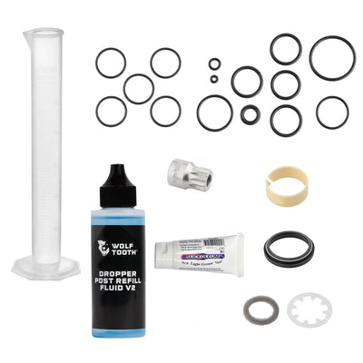 Single Full Service Kit rev2 34.9 Resolve Dropper Post Replacement Parts