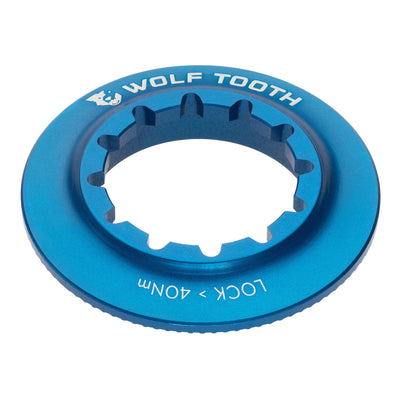 Centerlock Rotor Lockring - Internal Spline / Blue Centerlock Rotor Lockring – Internal Spline