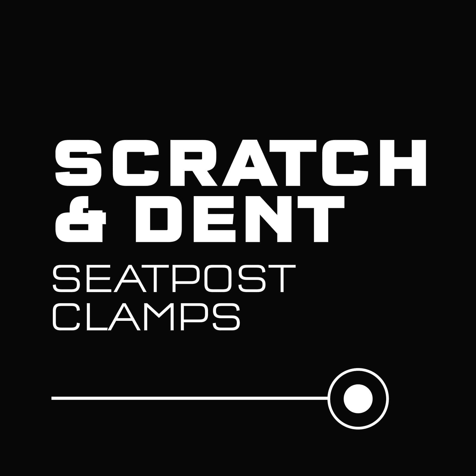 Scratch Dent Seatpost Clamps