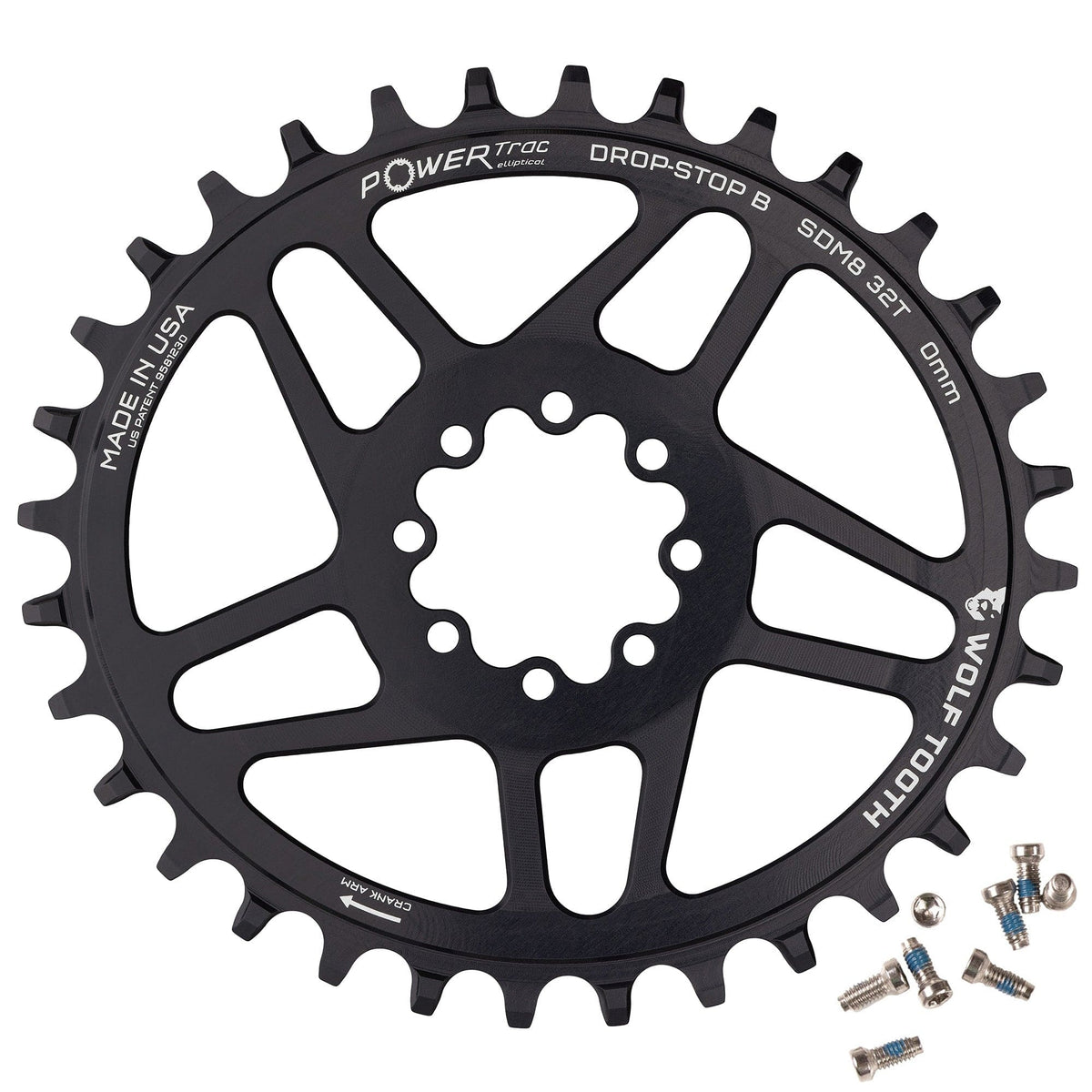 Oval Direct Mount Chainrings SRAM 8 Bolt Mountain Cranks