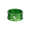 15mm / Green Precision Headset Spacers - Green