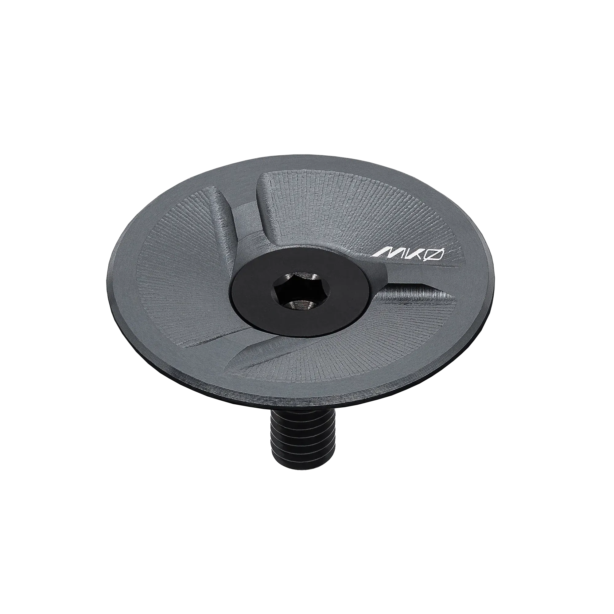 Shadow Gray MK0 Ultralight Low Profile Stem Cap