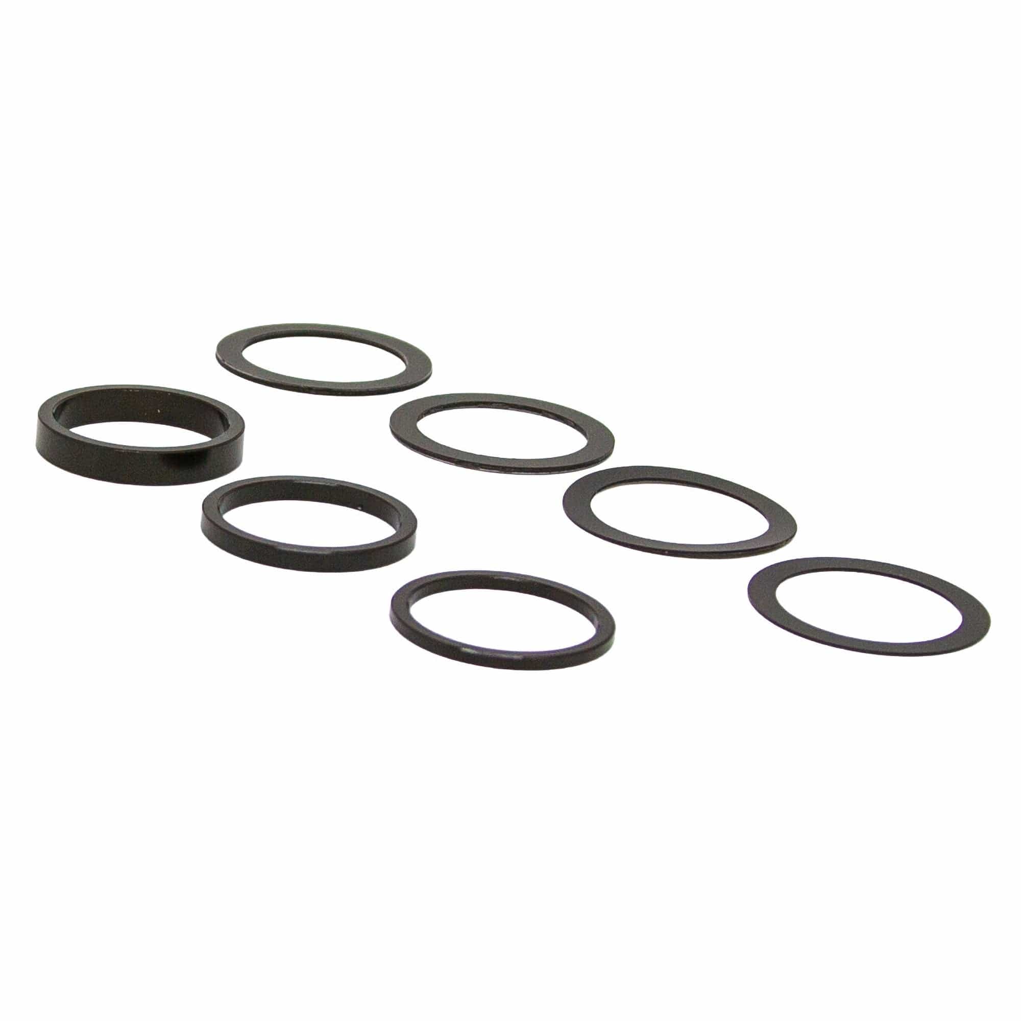 7A. BB Spindle Spacer Kit - 24mm Spindle Bottom Bracket Replacement Parts