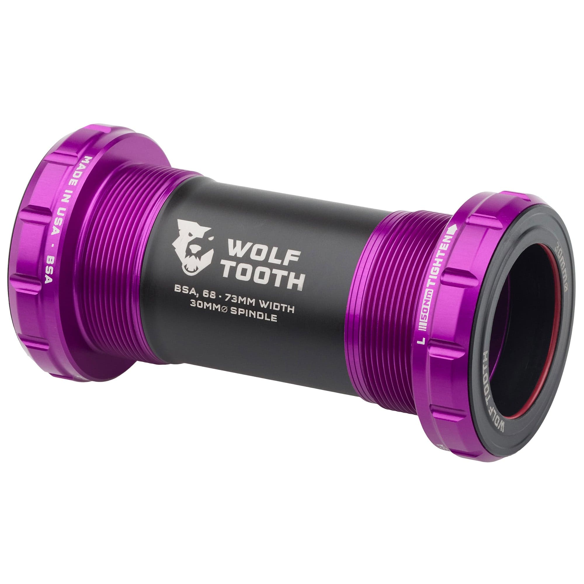 30mm / Ultraviolet Purple BSA Bottom Bracket