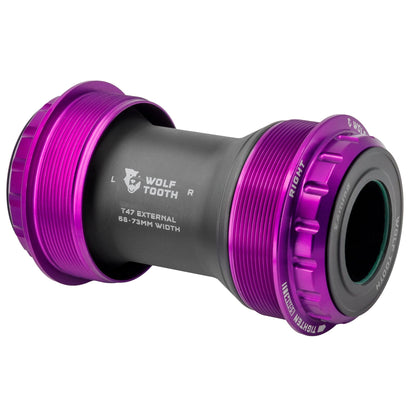 24mm / Ultraviolet Purple T47 External Bottom Bracket