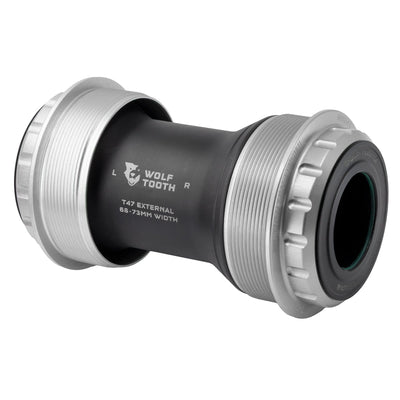 24mm / Raw Silver T47 External Bottom Bracket