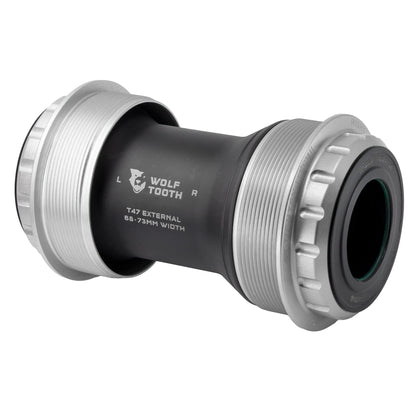 24mm / Raw Silver T47 External Bottom Bracket