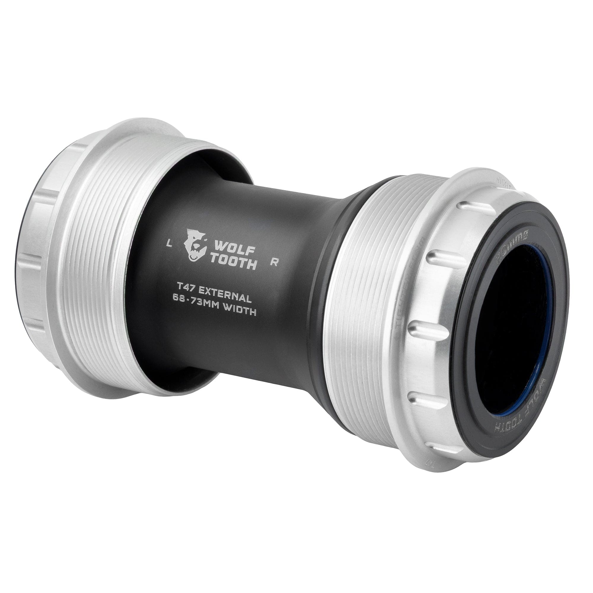 29mm / Raw Silver T47 External Bottom Bracket