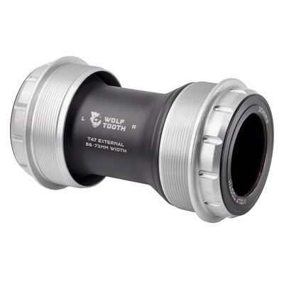 30mm / Raw Silver T47 External Bottom Bracket