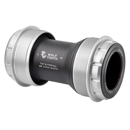 30mm / Raw Silver T47 External Bottom Bracket