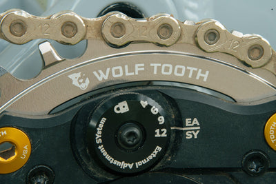 104 BCD Chainrings - Raw Silver