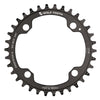 Black / 34T / Drop-Stop B 104 BCD Chainrings