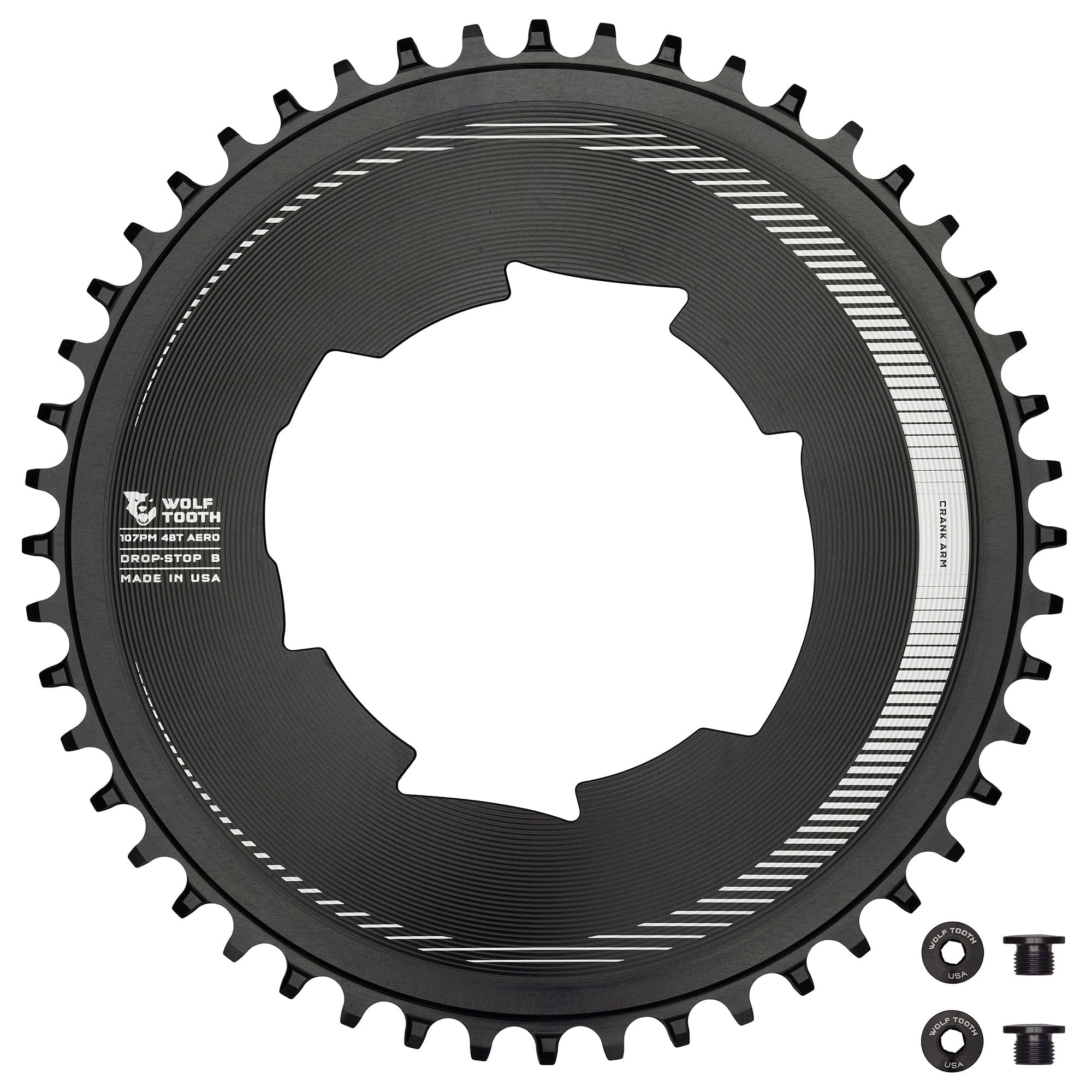 Aero 107 BCD Chainrings for SRAM – Wolf Tooth Components