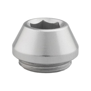 Aluminum Axle Cap - Silver