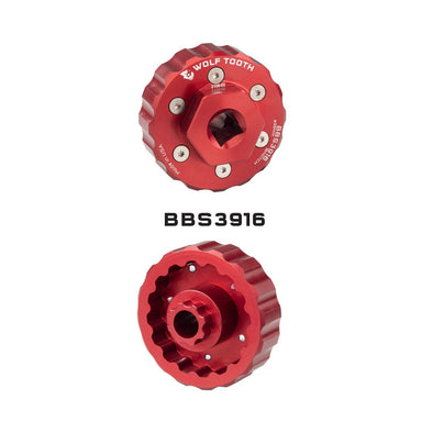 Red / BBS3916 – 16 notch 39mm Bottom Bracket Tools
