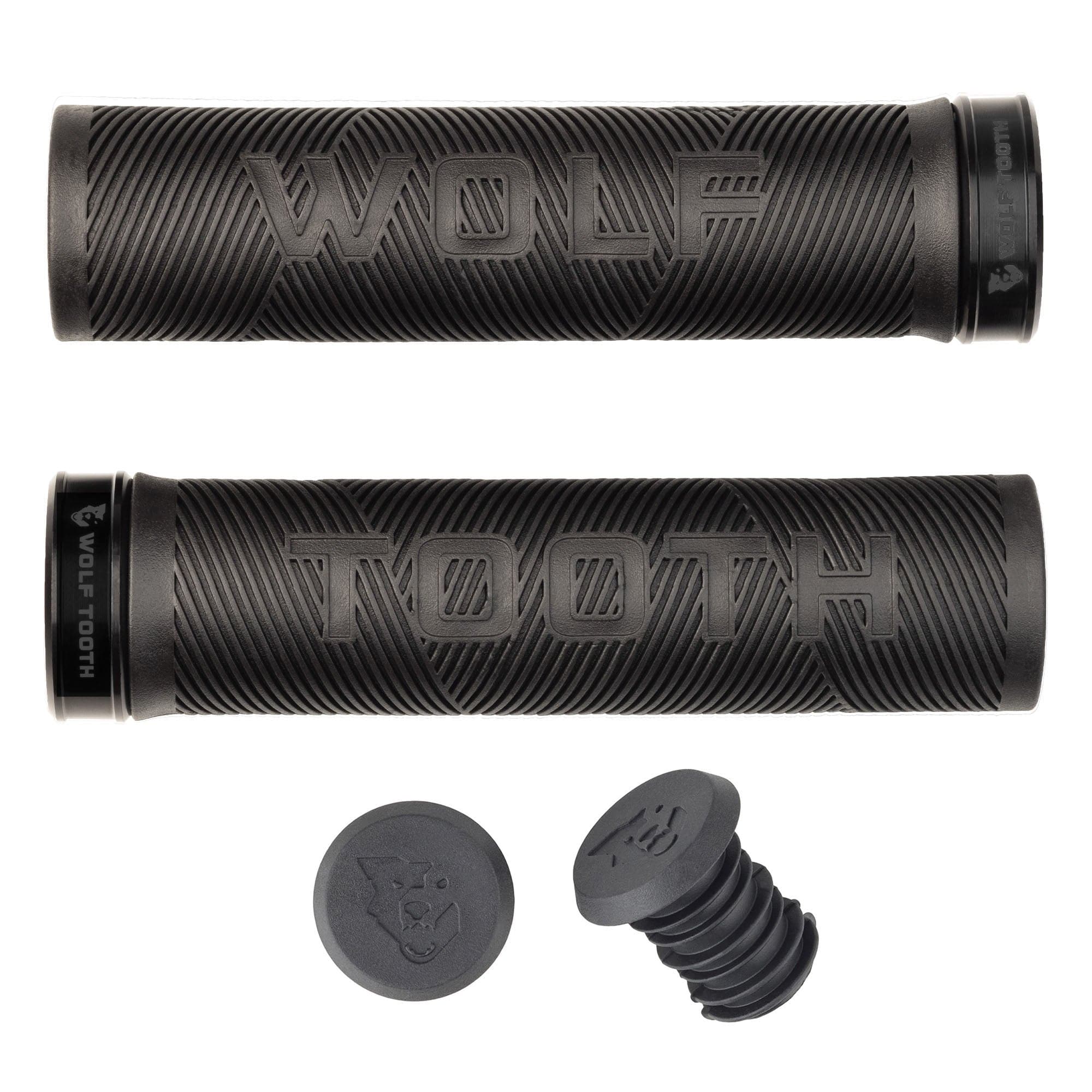 Wolf Tooth Echo Lock-On Mountain Bike Grips - All Colors Available