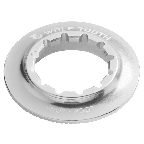 Centerlock Rotor Lockring - Internal Spline / Raw Silver Centerlock Rotor Lockring – Internal Spline