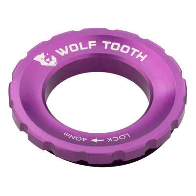 Ultraviolet Purple Centerlock Rotor Lockring – External Spline