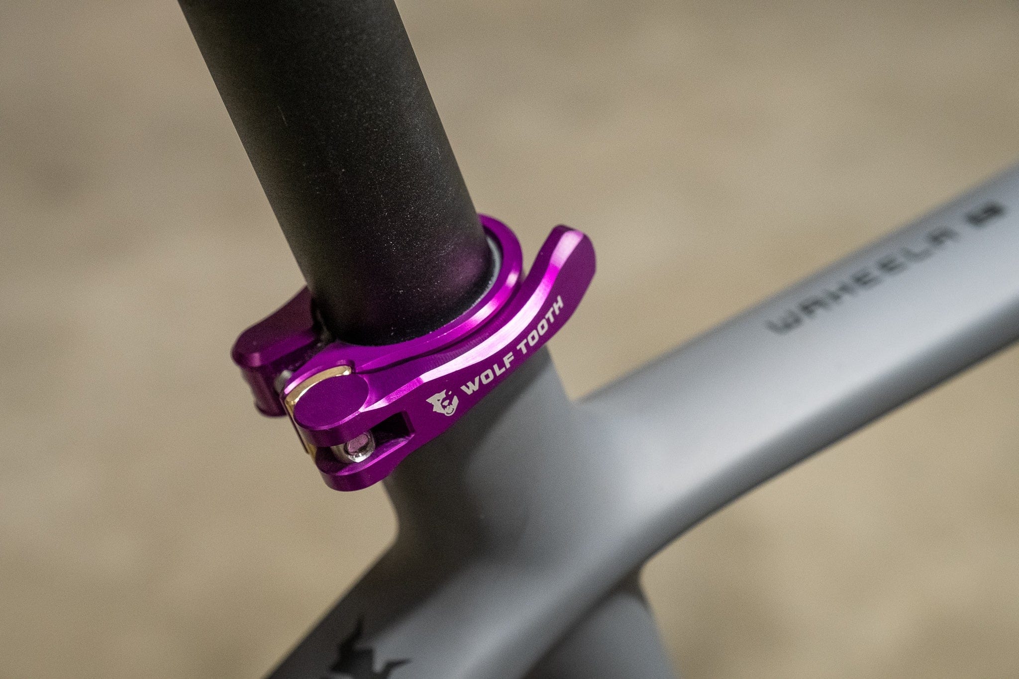 Wolf Tooth Components Quick Release Seatpost Clamp - 29.8mm Purple