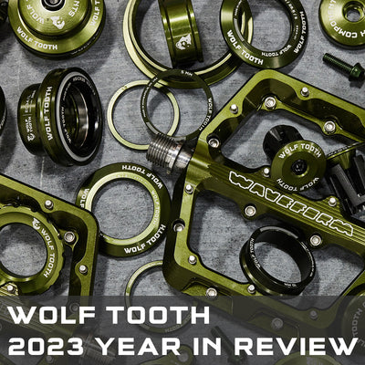 Wolf Tooth Aluminium Flaschenhalterschrauben Set - M5x15mm