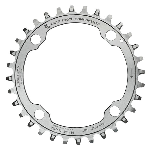 Drop-Stop A / 32T 104 BCD Stainless Steel Chainrings