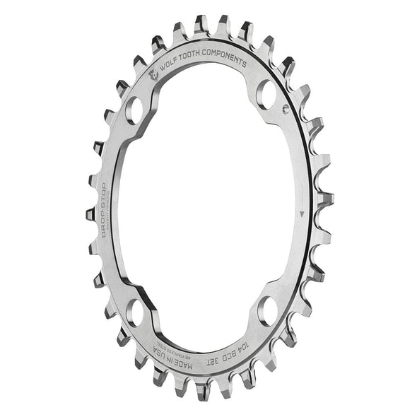 Drop-Stop A / 32T 104 BCD Stainless Steel Chainrings