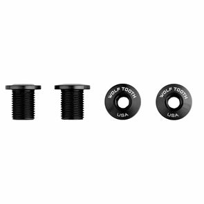 Set of 4 Chainring Bolts for M8 threaded chainrings (10 mm long)