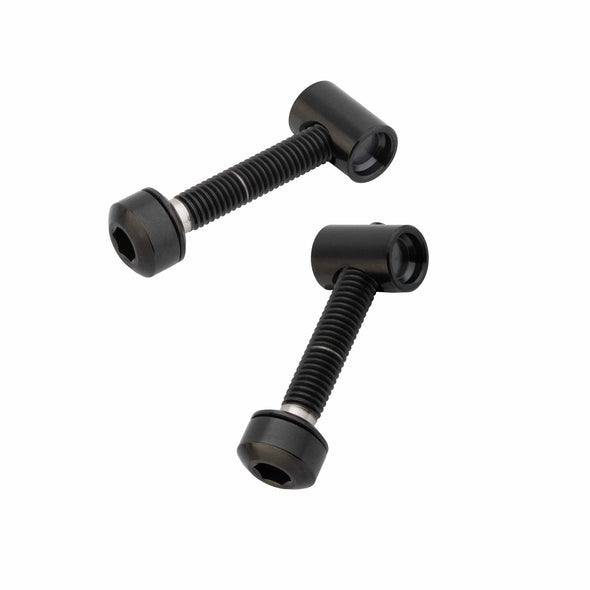 1B. Bolt/Barrel Nut Set - Ti Black Resolve Dropper Post Replacement Parts