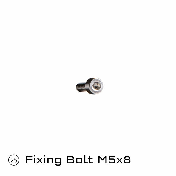 Replacement Parts / 25. Fixing Bolt M5x8 ReMote Replacement Parts