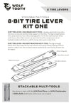 8-bit tire lever kit one functions