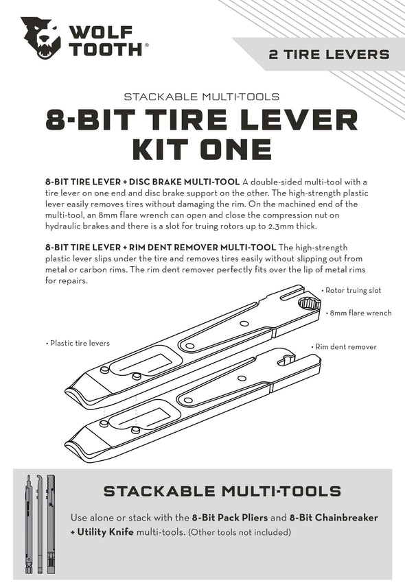 8-Bit Tire Lever Kit One
