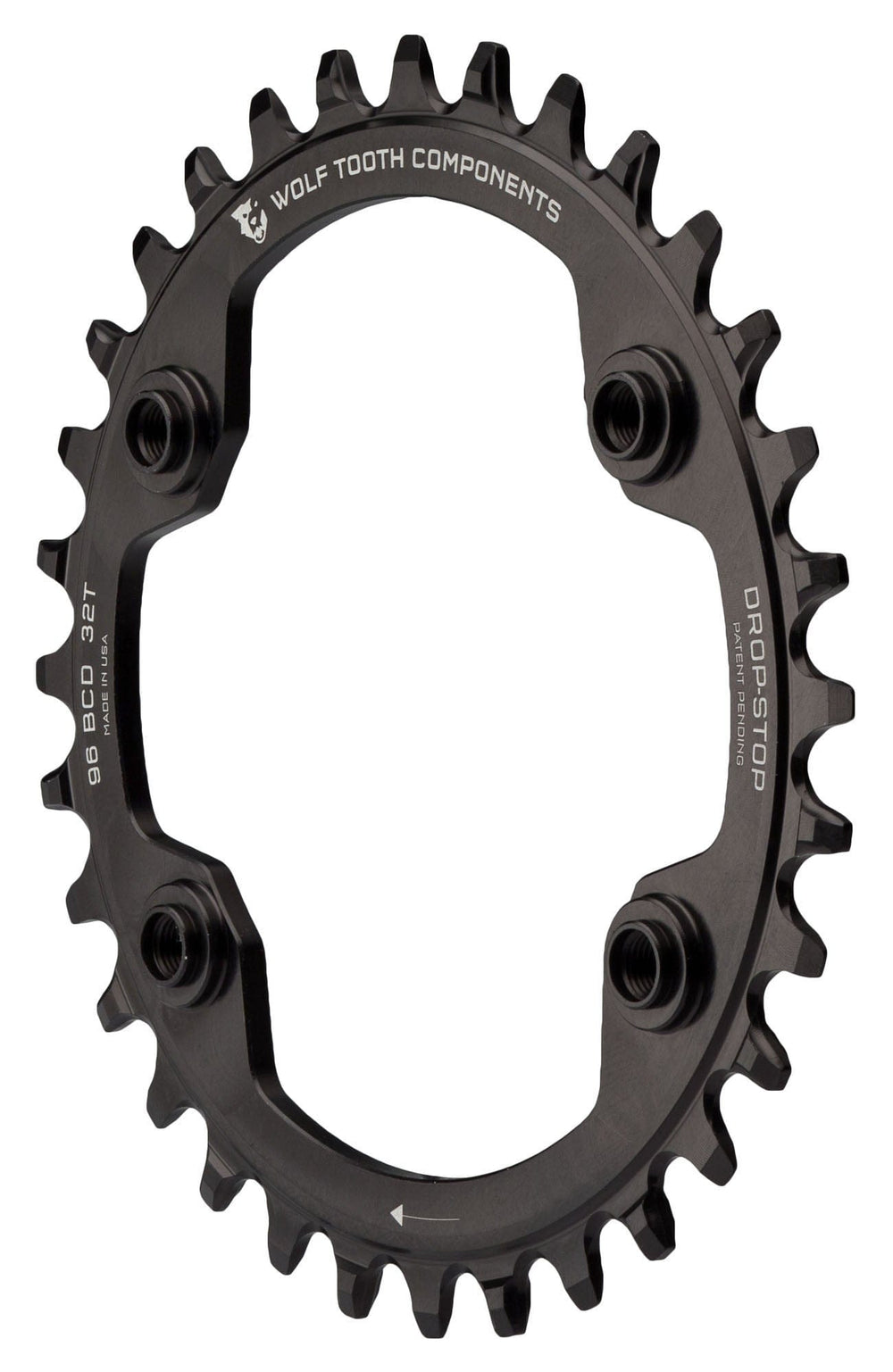96 mm BCD Chainrings for Shimano XTR M9000 and M9020 – Wolf Tooth ...