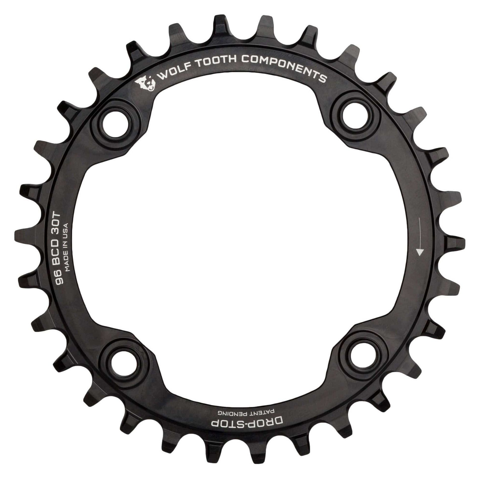 96 mm Symmetrical BCD Chainrings Shimano Compact Triple