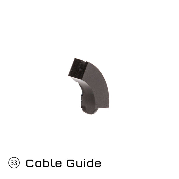 Replacement Parts / 33. Cable Guide BarCentric ReMote Replacement Parts