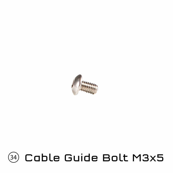 Replacement Parts / 34. Cable Guide Bolt M3x5 BarCentric ReMote Replacement Parts