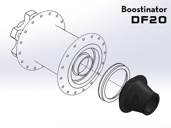 Wolf-tooth Boostinator DF20 installation