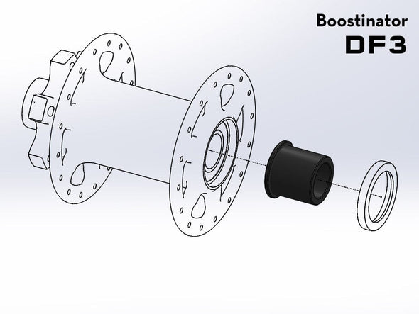 Wolf-tooth Boostinator DF3 installation