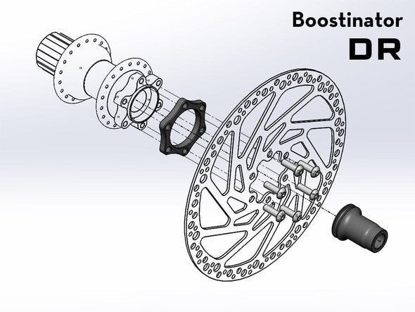Wolf-tooth Boostinator DR installation