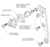 GnarWolf Chainguide Colored Vertical Fixing Bolt