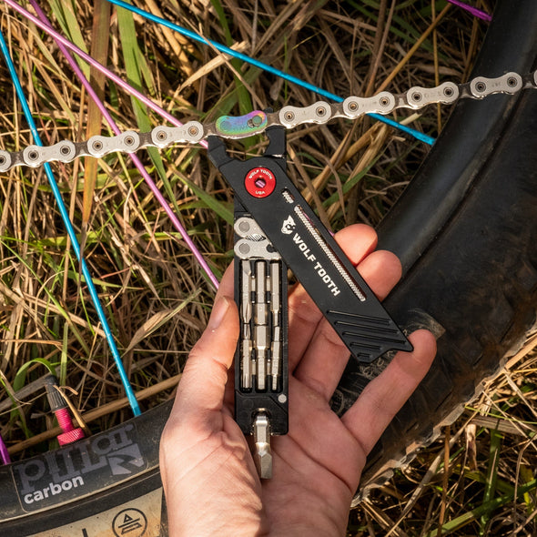 Wolf Tooth 8-bit Pack Pliers used on bicycle chain