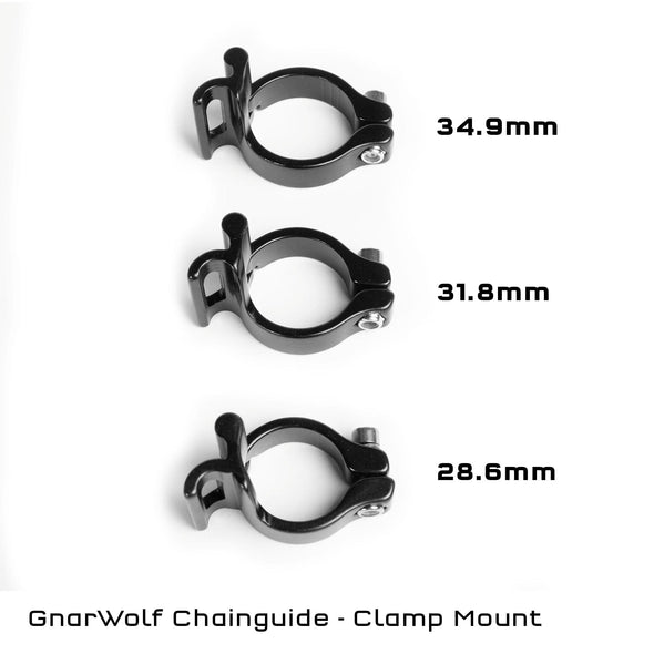 GnarWolf Chainguide with Seat Tube Clamp Mount