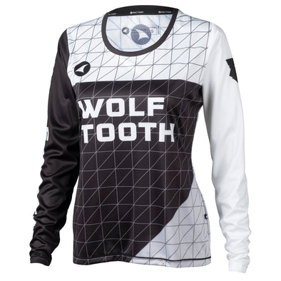 Small / Womens Womens Wolf Tooth Matrix Trail Jersey - Long Sleeve