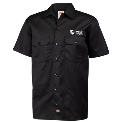 Black / Small Wolf Tooth Embroidered Mechanics Shirt