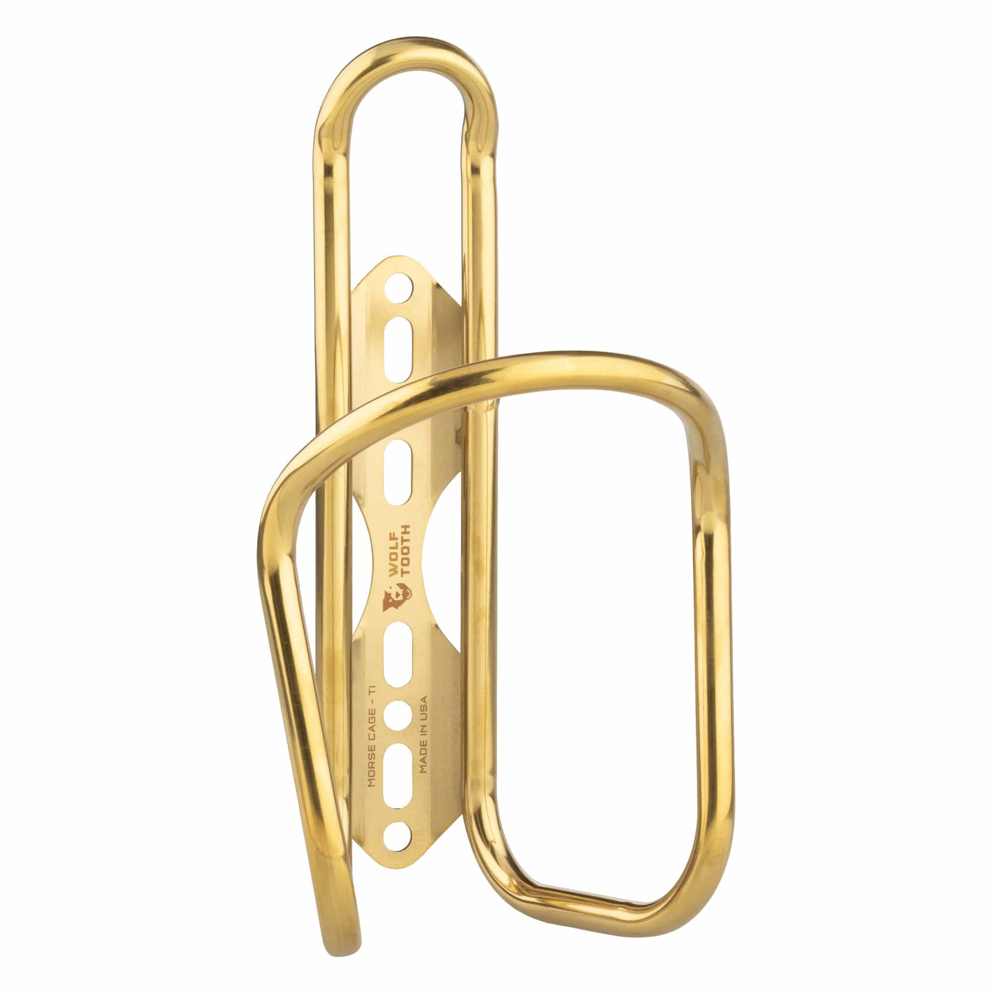 Wolf Tooth Morse Cage Ti Gold