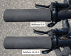 Comparison between Wolf Tooth ReMote IS-II and Wolf Tooth ReMote LA IS-II installed on bicycle flat handlebars