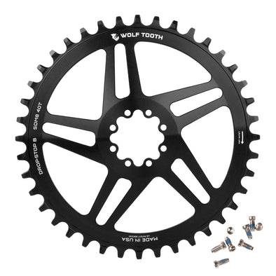 40T / Standard (45mm chainline) / Drop-Stop B Direct Mount Chainrings for SRAM 8-Bolt Gravel / Road Cranks