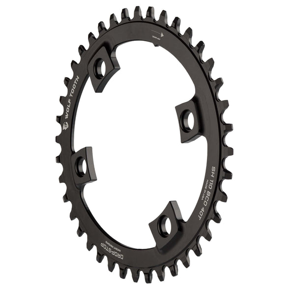 Oval 110 BCD Asymmetric 4-Bolt Chainrings for Shimano Cranks