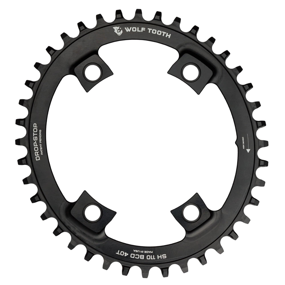 Chainring Bcd Oval 110 BCD Asymmetric 4-Bolt Chainrings for Shimano Cranks – Wolf ...