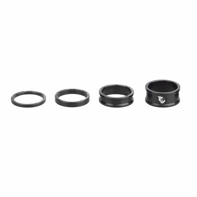 3,5,10,15mm Kit / Black Precision Headset Spacers